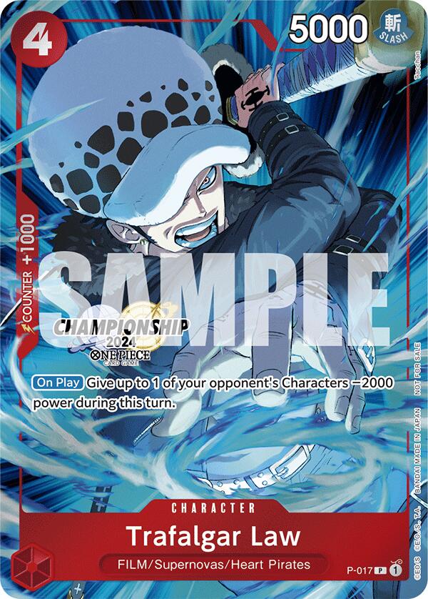 Trafalgar Law (CS 2024 Celebration Pack) [One Piece Promotion Cards] | Mindsight Gaming