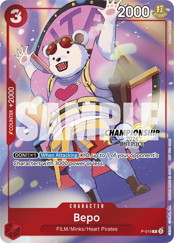 Bepo (CS 2024 Celebration Pack) [One Piece Promotion Cards] | Mindsight Gaming