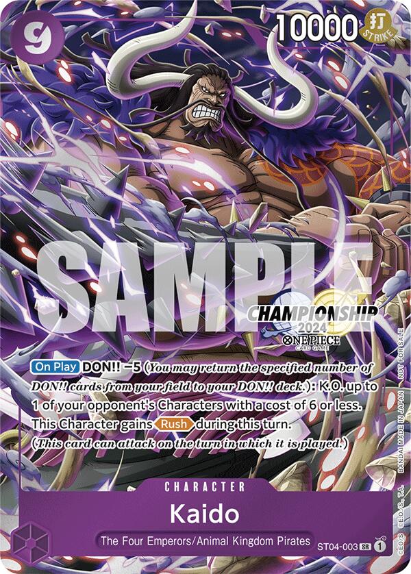 Kaido (CS 2024 Celebration Pack) [One Piece Promotion Cards] | Mindsight Gaming