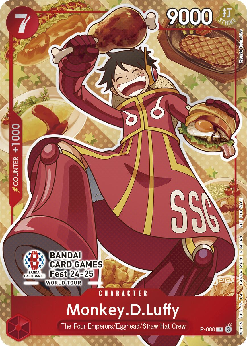 Monkey.D.Luffy (Bandai Card Games Fest 24-25) [One Piece Promotion Cards] | Mindsight Gaming