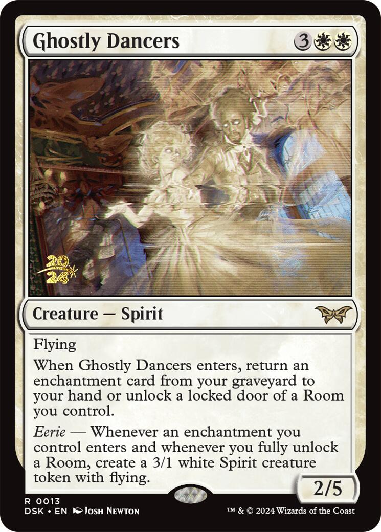 Ghostly Dancers [Duskmourn: House of Horror Prerelease Promos] | Mindsight Gaming