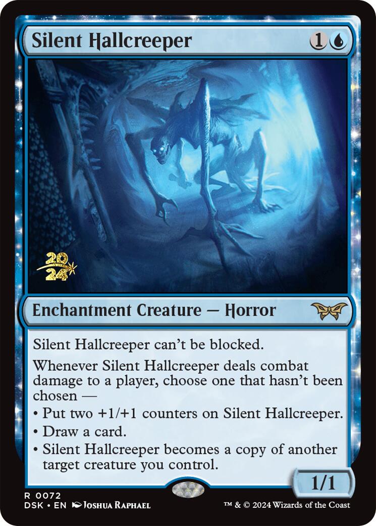 Silent Hallcreeper [Duskmourn: House of Horror Prerelease Promos] | Mindsight Gaming