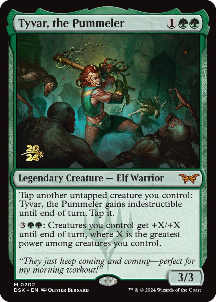 Tyvar, the Pummeler [Duskmourn: House of Horror Prerelease Promos] | Mindsight Gaming