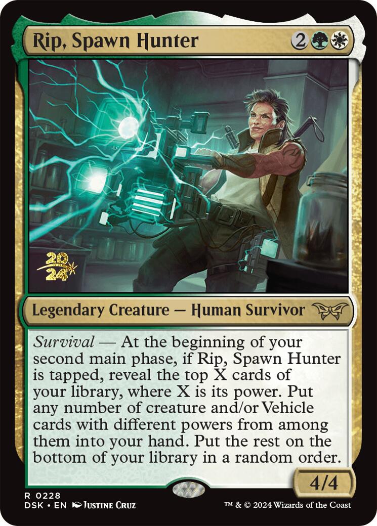 Rip, Spawn Hunter [Duskmourn: House of Horror Prerelease Promos] | Mindsight Gaming