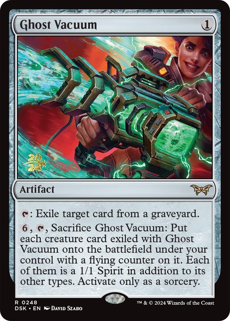 Ghost Vacuum [Duskmourn: House of Horror Prerelease Promos] | Mindsight Gaming