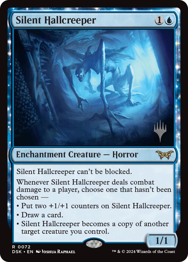 Silent Hallcreeper [Duskmourn: House of Horror Promos] | Mindsight Gaming