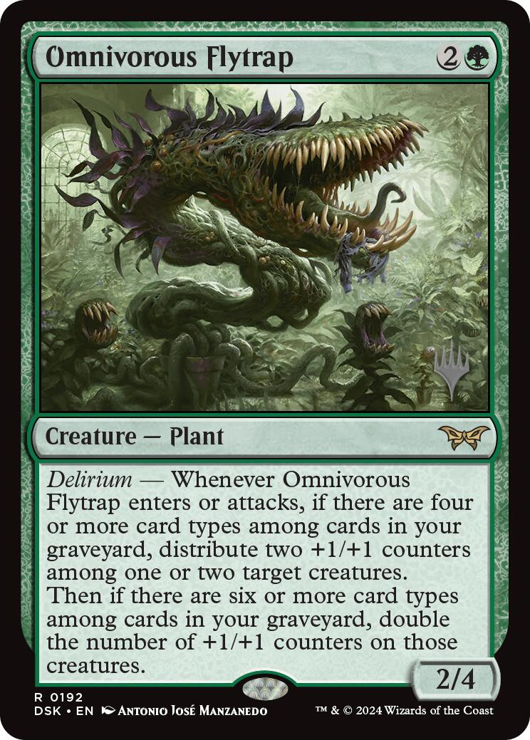 Omnivorous Flytrap [Duskmourn: House of Horror Promos] | Mindsight Gaming