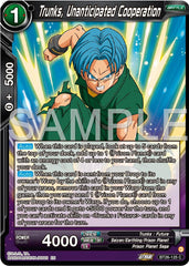 Trunks, Unanticipated Cooperation (BT26-125) [Ultimate Advent] | Mindsight Gaming