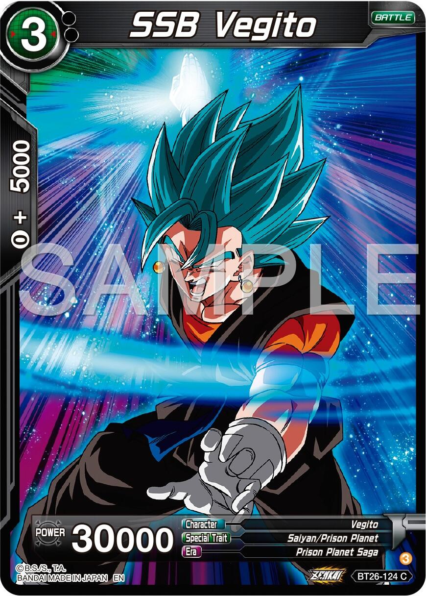 SSB Vegito (BT26-124) [Ultimate Advent] | Mindsight Gaming