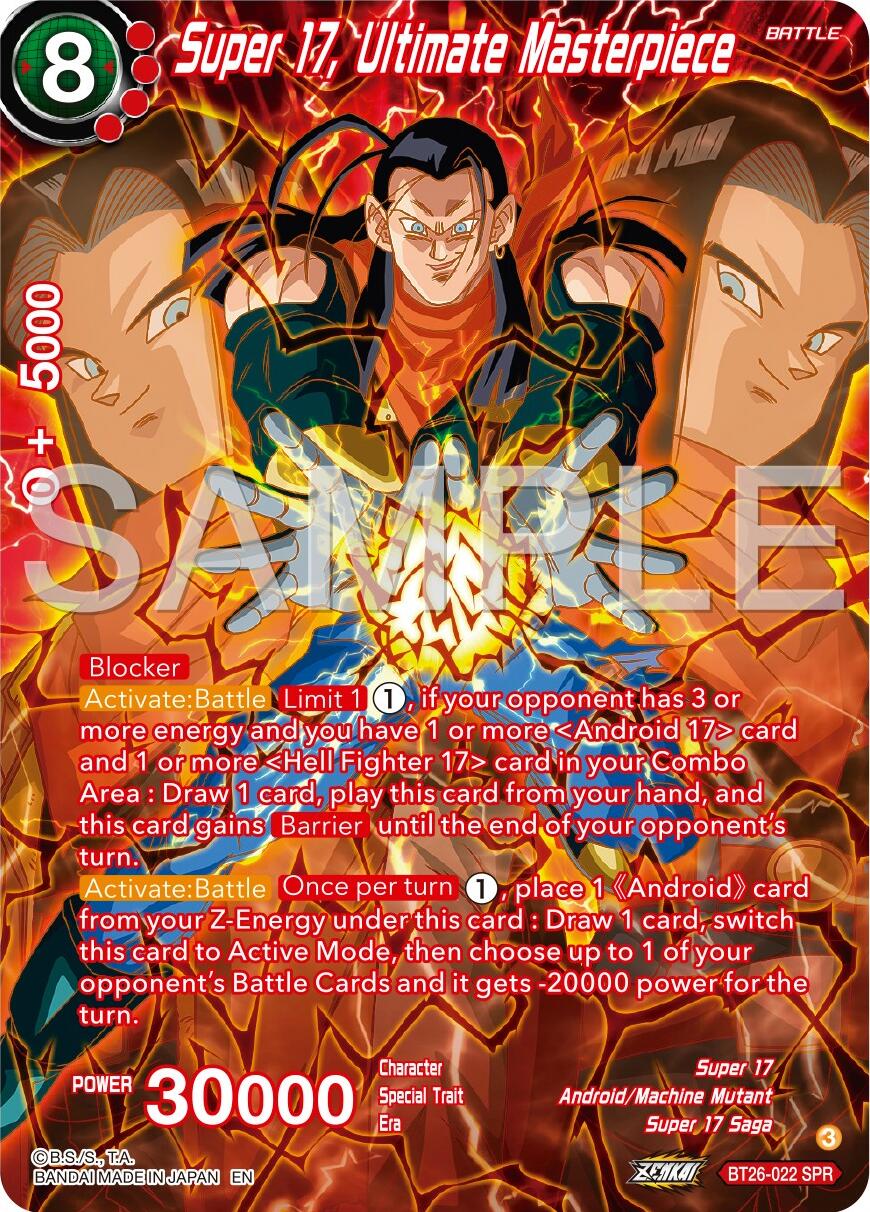 Super 17, Ultimate Masterpiece (SPR) (BT26-022) [Ultimate Advent] | Mindsight Gaming