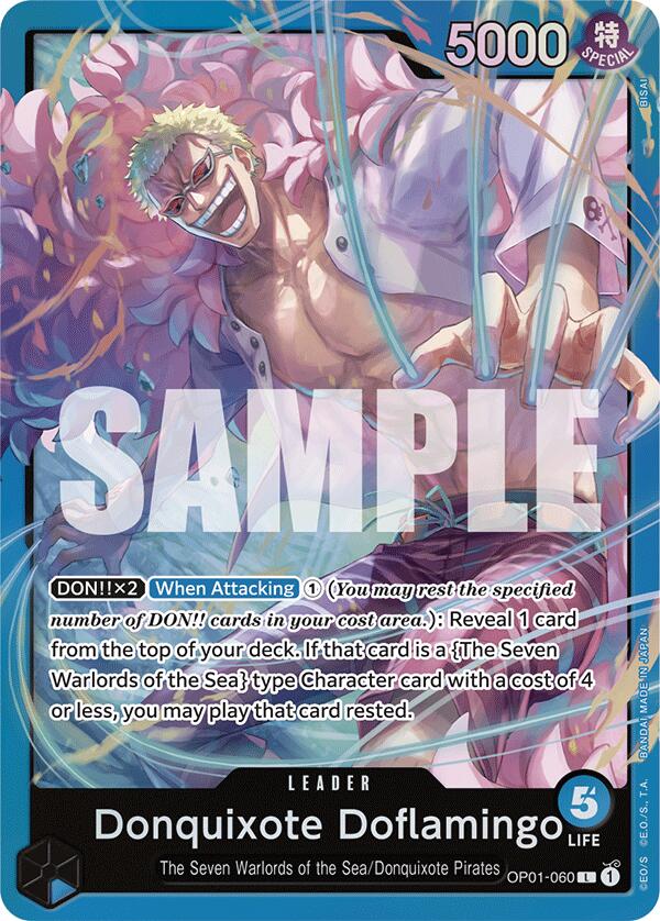 Donquixote Doflamingo [Starter Deck: BLUE Donquixote Doflamingo] | Mindsight Gaming