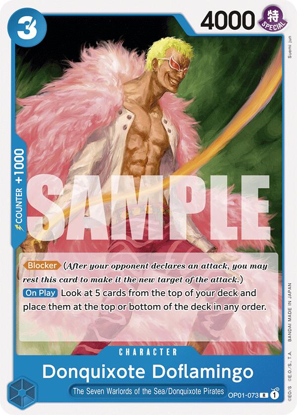 Donquixote Doflamingo [Starter Deck: BLUE Donquixote Doflamingo] | Mindsight Gaming