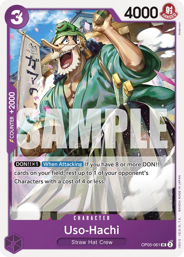 Uso-Hachi [Starter Deck: PURPLE Monkey.D.Luffy] | Mindsight Gaming