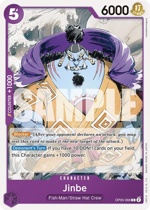 Jinbe [Starter Deck: PURPLE Monkey.D.Luffy] | Mindsight Gaming