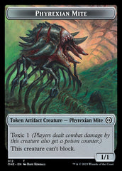 Phyrexian Mite (011) // Phyrexian Mite (012) Double-Sided Token [Phyrexia: All Will Be One Tokens] | Mindsight Gaming