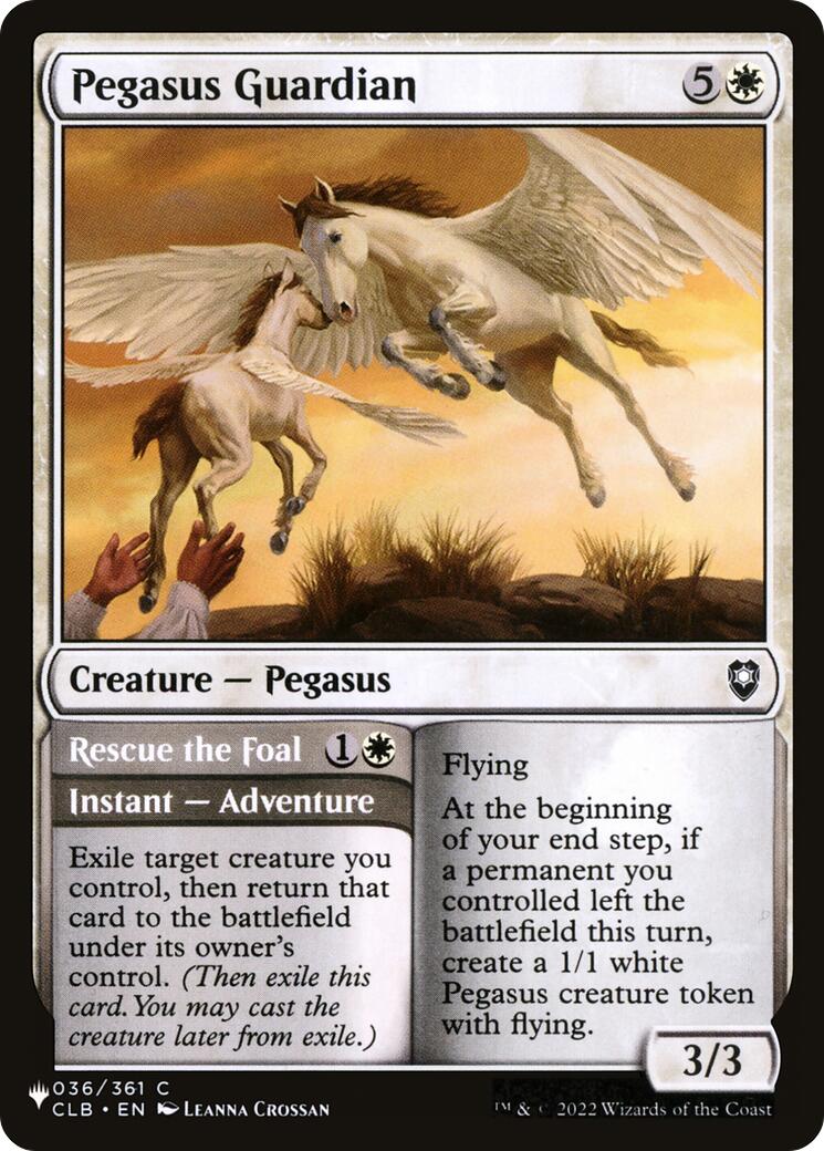 Pegasus Guardian [The List] | Mindsight Gaming