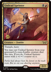 Undead Sprinter [Duskmourn: House of Horror Prerelease Promos] | Mindsight Gaming