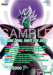 Zamasu // Fused Zamasu, Insanity From Justice (Alternate Art) (BT26-061) [Ultimate Advent] | Mindsight Gaming