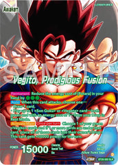 Son Goku & Vegeta // Vegito, Prodigious Fusion (Alternate Art) (BT26-060) [Ultimate Advent] | Mindsight Gaming