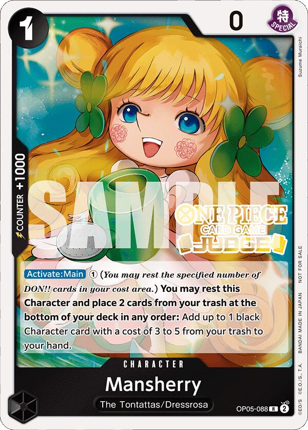 Mansherry (Judge Pack Vol. 4) [One Piece Promotion Cards] | Mindsight Gaming