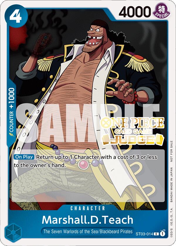 Marshall.D.Teach (Judge Pack Vol. 4) [One Piece Promotion Cards] | Mindsight Gaming