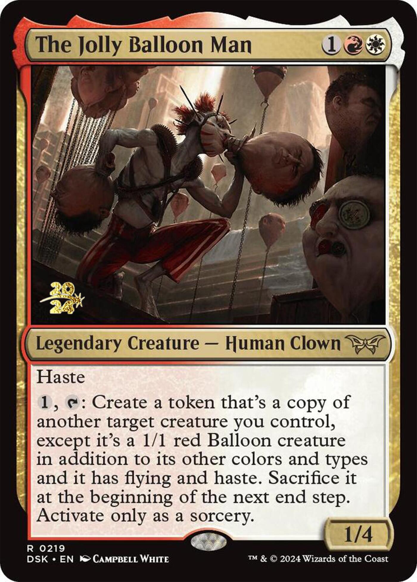 The Jolly Balloon Man [The Lost Caverns of Ixalan Prerelease Cards] | Mindsight Gaming