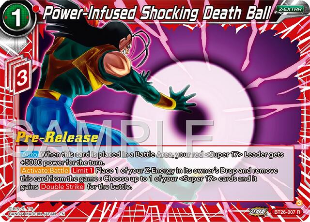 Power-Infused Shocking Death Ball (BT26-007) [Ultimate Advent Prerelease Promos] | Mindsight Gaming