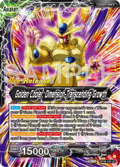 Cool // Golden Cooler, Dimension-Transcending Growth (BT26-120) [Ultimate Advent Prerelease Promos] | Mindsight Gaming