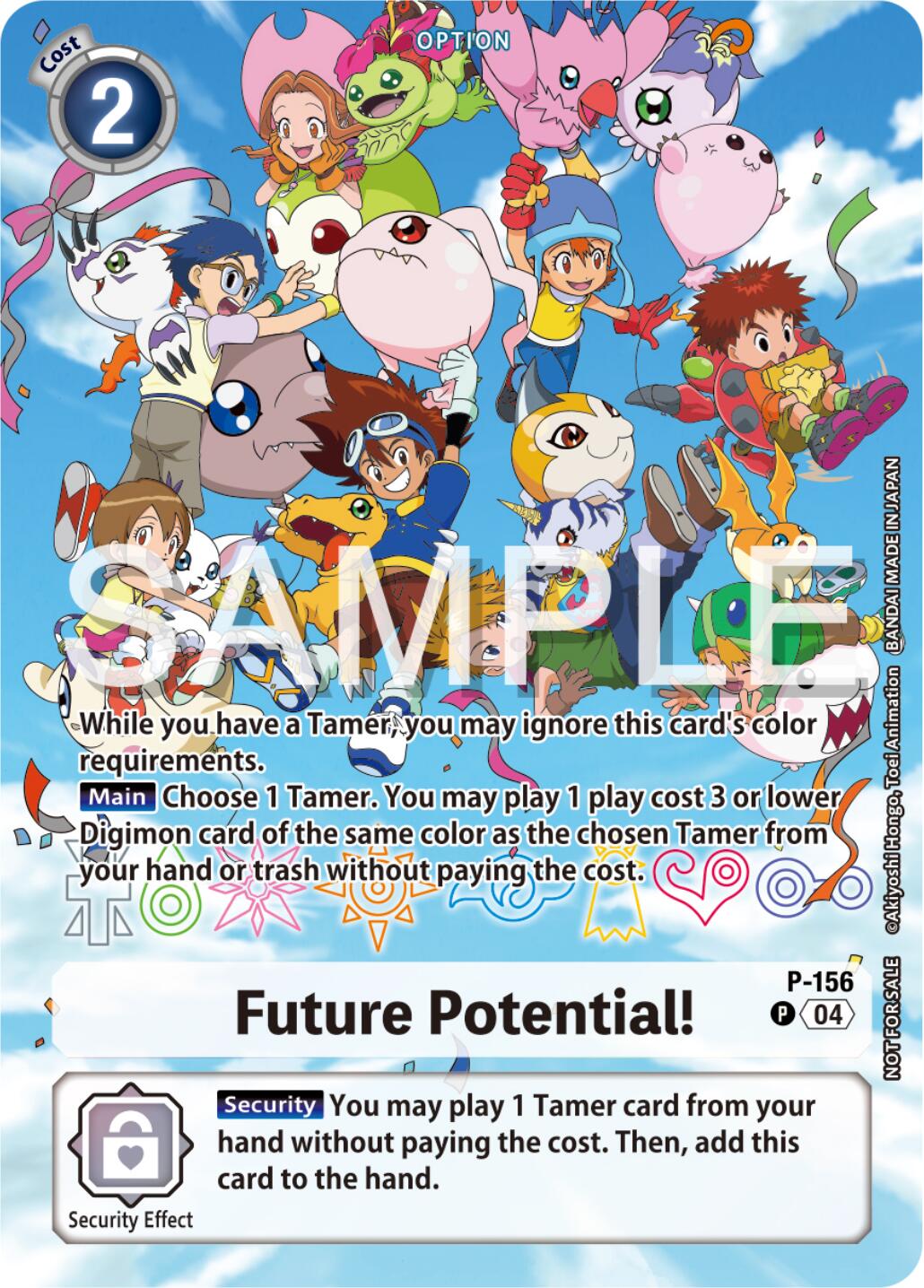 Future Potential! [P-156] (25th Anniversary Digimon Adventure) [Digimon LIBERATOR] | Mindsight Gaming