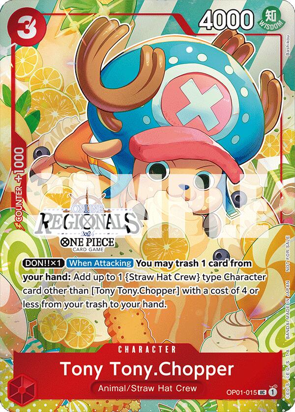 Tony Tony.Chopper (Online Regional 2024 Vol. 3) [One Piece Promotion Cards] | Mindsight Gaming