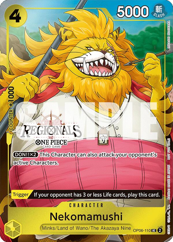 Nekomamushi (Offline Regional 2024 Vol. 3) [One Piece Promotion Cards] | Mindsight Gaming