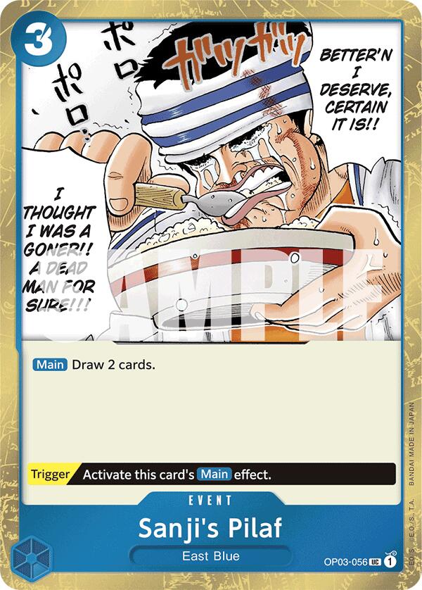 Sanji's Pilaf (Alternate Art)(Jolly Roger Foil) [Premium Booster -The Best-] | Mindsight Gaming