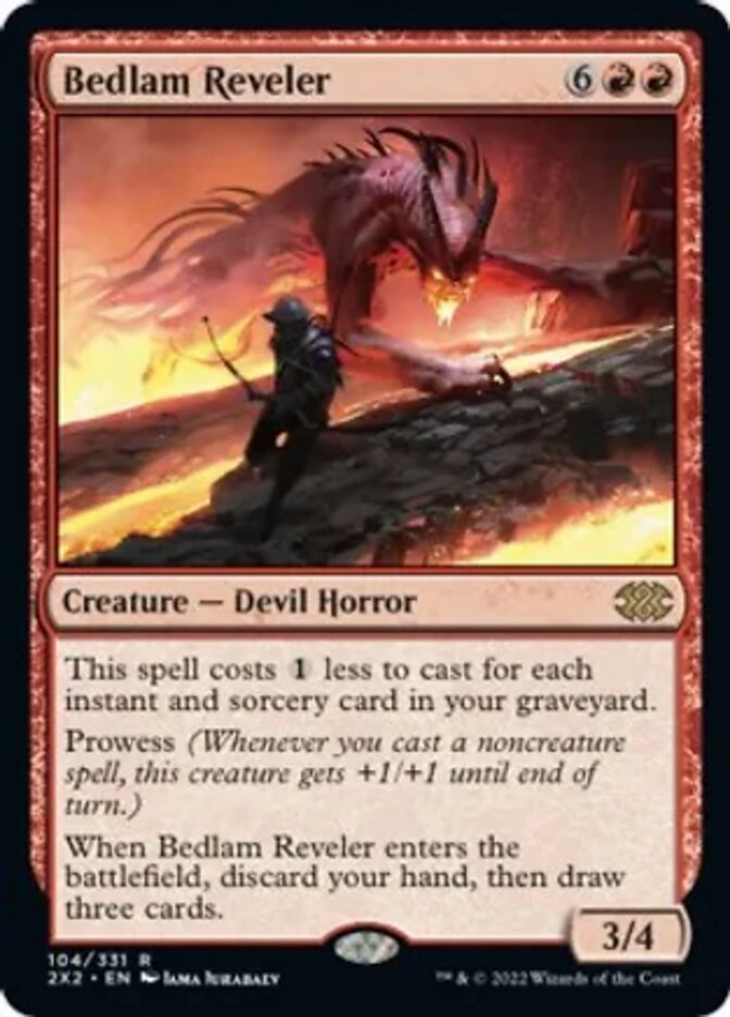 Bedlam Reveler [Double Masters 2022] | Mindsight Gaming