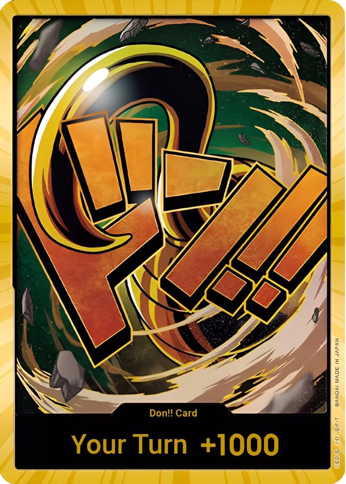 DON!! Card (Crocodile) (Gold) [Premium Booster -The Best-] | Mindsight Gaming