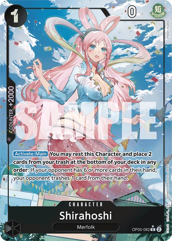 Shirahoshi (OP05-082) (Full Art) [Premium Booster -The Best-] | Mindsight Gaming