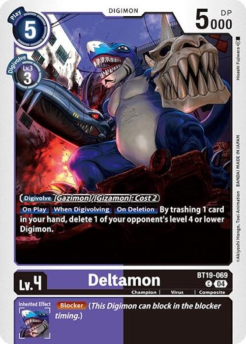 Deltamon [BT19-069] [Release Special Booster 2.0] | Mindsight Gaming