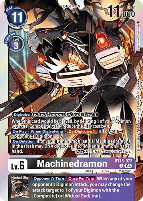 Machinedramon [BT18-073] [Release Special Booster 2.0] | Mindsight Gaming