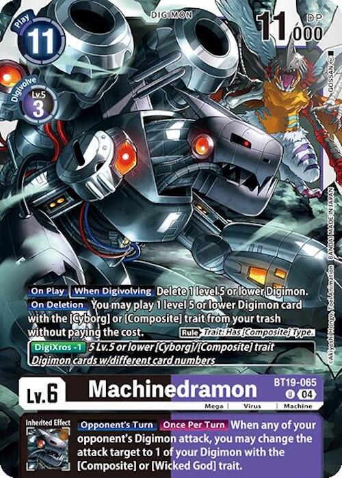 Machinedramon [BT19-065] [Release Special Booster 2.0] | Mindsight Gaming