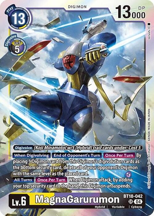 MagnaGarurumon [BT18-042] [Release Special Booster 2.0] | Mindsight Gaming