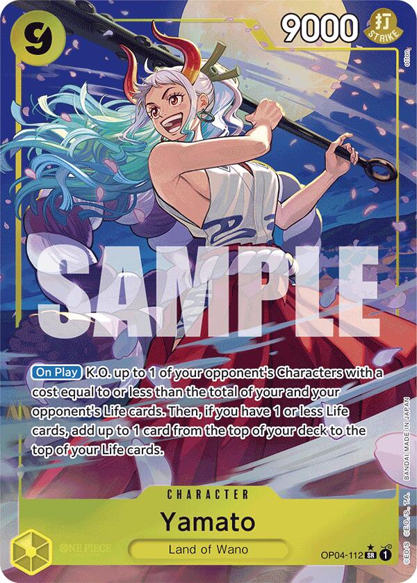 Yamato (OP04-112) (Alternate Art) [Premium Booster -The Best-] | Mindsight Gaming