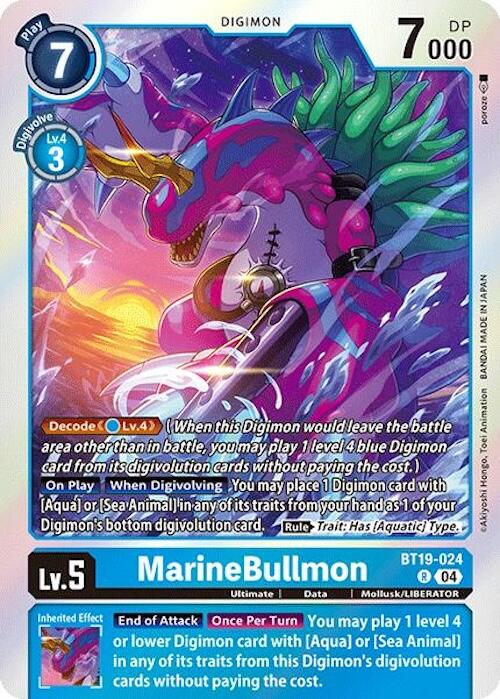 MarineBullmon [BT19-024] [Release Special Booster 2.0] | Mindsight Gaming