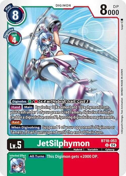 JetSilphymon [BT18-053] [Release Special Booster 2.0] | Mindsight Gaming