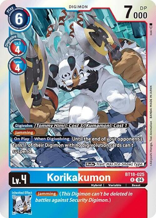 Korikakumon [BT18-025] [Release Special Booster 2.0] | Mindsight Gaming