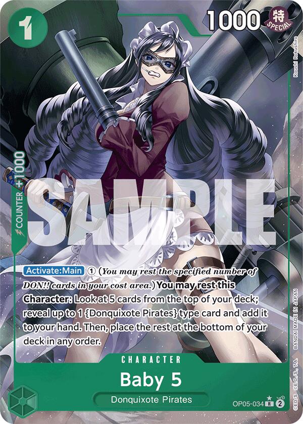 Baby 5 (OP05-034) (Full Art) [Premium Booster -The Best-] | Mindsight Gaming