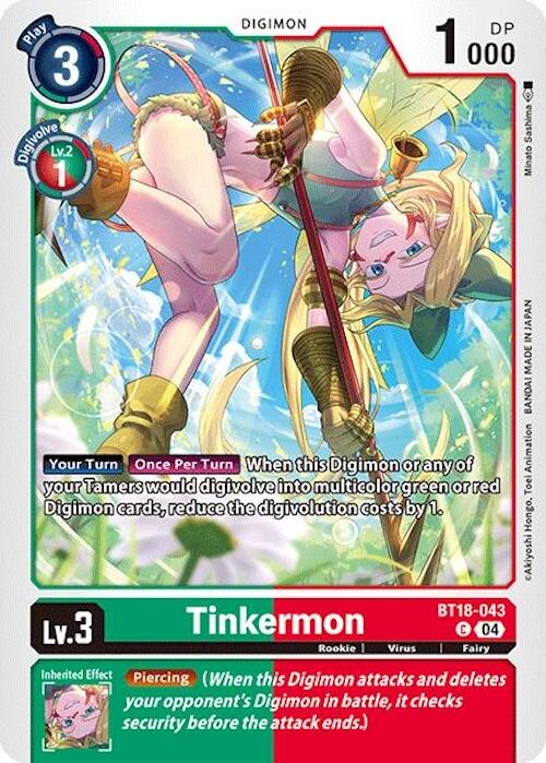 Tinkermon [BT18-043] [Release Special Booster 2.0] | Mindsight Gaming