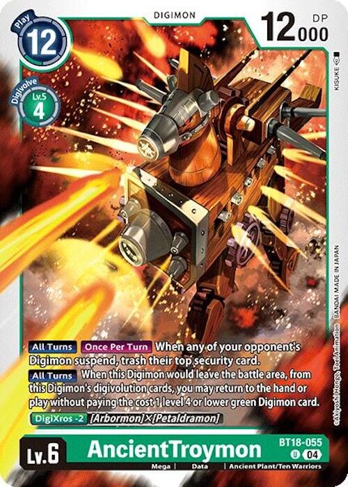 AncientTroymon [BT18-055] [Release Special Booster 2.0] | Mindsight Gaming