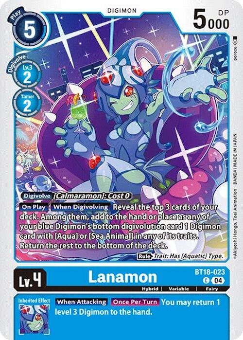 Lanamon [BT18-023] [Release Special Booster 2.0] | Mindsight Gaming