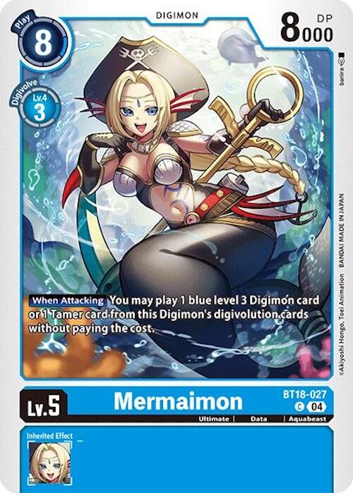 Mermaimon [BT18-027] [Release Special Booster 2.0] | Mindsight Gaming