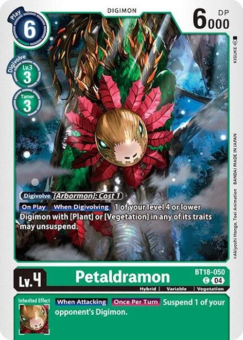 Petaldramon [BT18-050] [Release Special Booster 2.0] | Mindsight Gaming