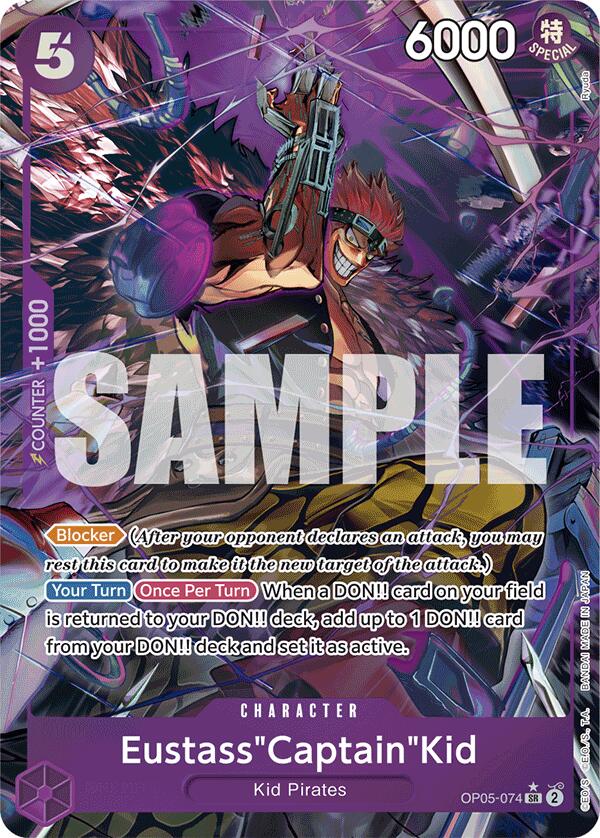 Eustass"Captain"Kid (OP05-074) (Alternate Art) [Premium Booster -The Best-] | Mindsight Gaming